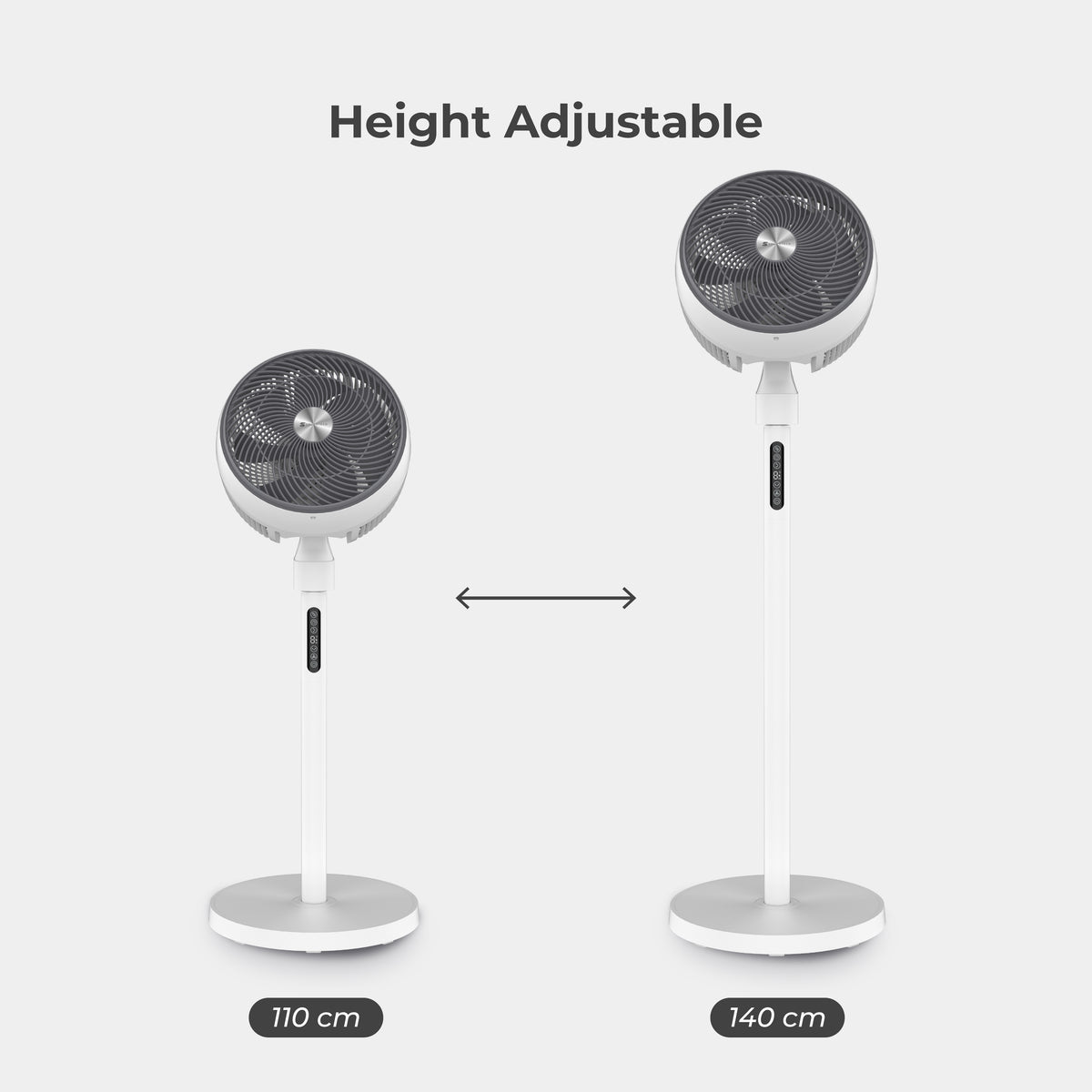 Soundtech 12 Inch DC Motor Stand Fan - Energy Saving Cooling Fan ...