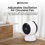 6 inch 3-Directional Rotation Air Circulator Fan