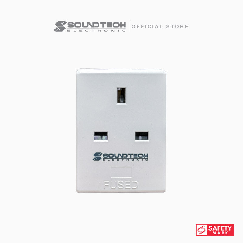 Multiway Adaptor with Safety Features | 2 Years Warranty – SOUNDTEOH