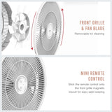 13inch Rechargeable Air Circulator Fan