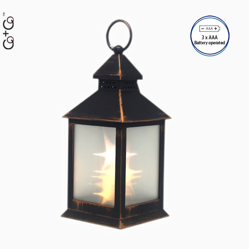 CO.+CO. CHRISTMAS LANTERN DECORATION (BATTERY OPERATED)