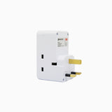 3 Outlets Adaptor with Dual 3.4A USB