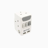 3 Outlets Adaptor W/Smart 3.4A USB and Switch