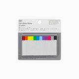 007 THIN STICKY NOTE FLAGS, 12 COLORS