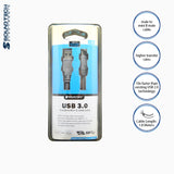 USB 3.0 A MALE TO MINI B MALE CABLE